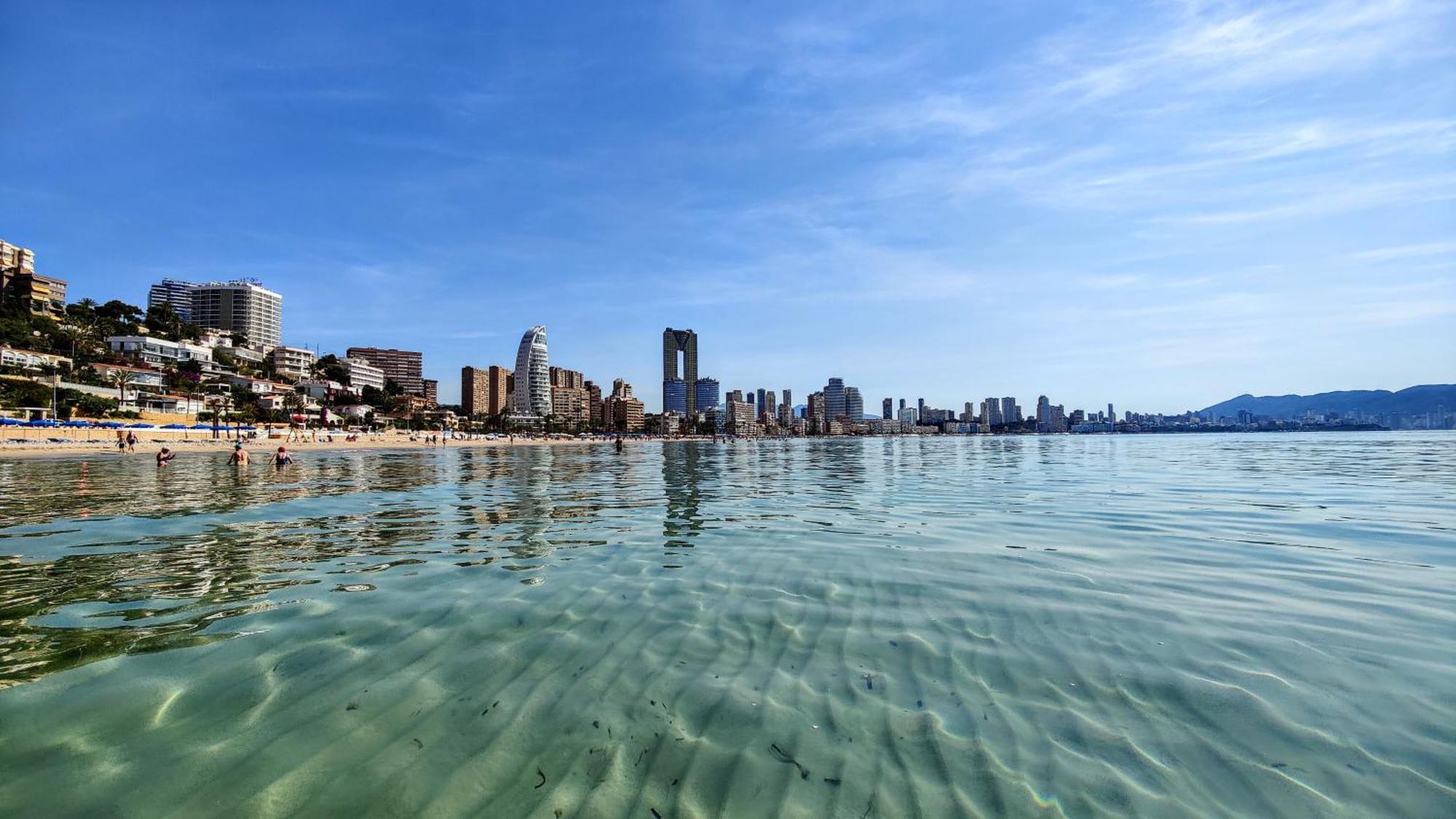 Esmeralda Sea Front Apartment Benidorm Exteriér fotografie